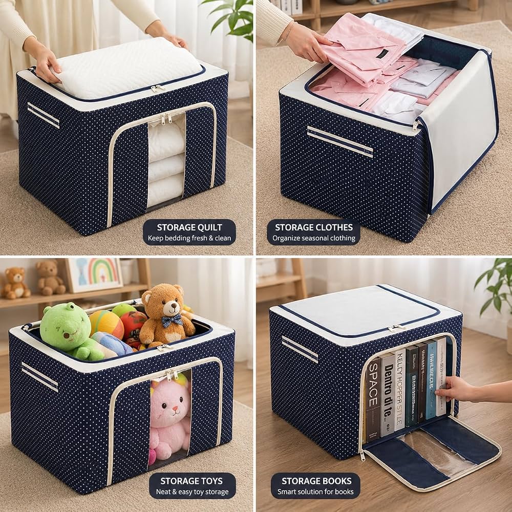Foldable Stackable Storage Box